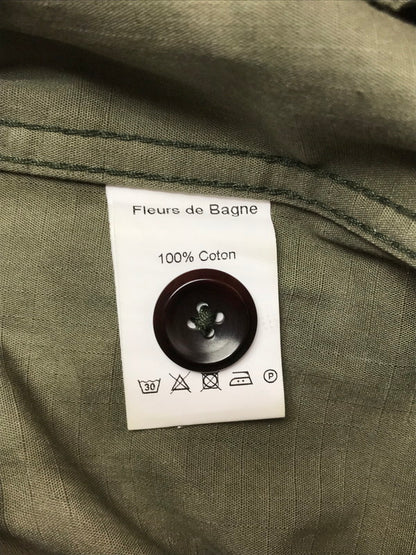 【中古品】【メンズ】 FLEURS DE BAGNE フレール ド バーニュ EASY CARGO SHORTS イージー カーゴ ショートパンツ ボトムス 152-260627-rt-12-tagh サイズ：L カラー：カーキ 万代Net店