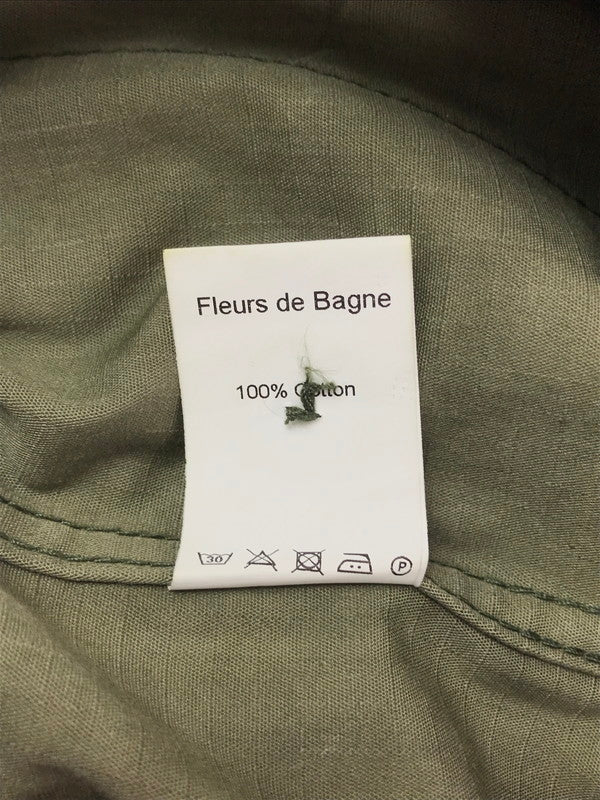【中古品】【メンズ】 FLEURS DE BAGNE フレール ド バーニュ EASY CARGO SHORTS イージー カーゴ ショートパンツ ボトムス 152-260627-rt-12-tagh サイズ：L カラー：カーキ 万代Net店