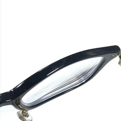 【中古品】【メンズ】 CHRISTIAN DIOR クリスチャンディオール GEM DIOR OS3F ジェム ディオール 度入り 眼鏡 アイウェア アクセサリー 203-260703-YY-24-tagh サイズ：53□21 140 カラー：ブラック/ゴールド 万代Net店