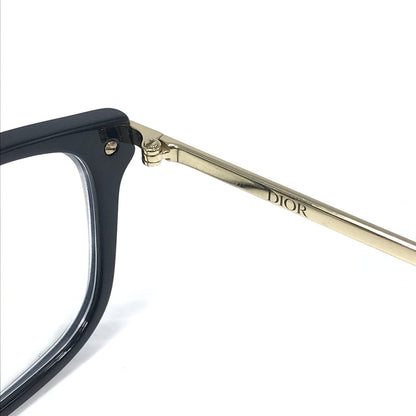 【中古品】【メンズ】 CHRISTIAN DIOR クリスチャンディオール GEM DIOR OS3F ジェム ディオール 度入り 眼鏡 アイウェア アクセサリー 203-260703-YY-24-tagh サイズ：53□21 140 カラー：ブラック/ゴールド 万代Net店