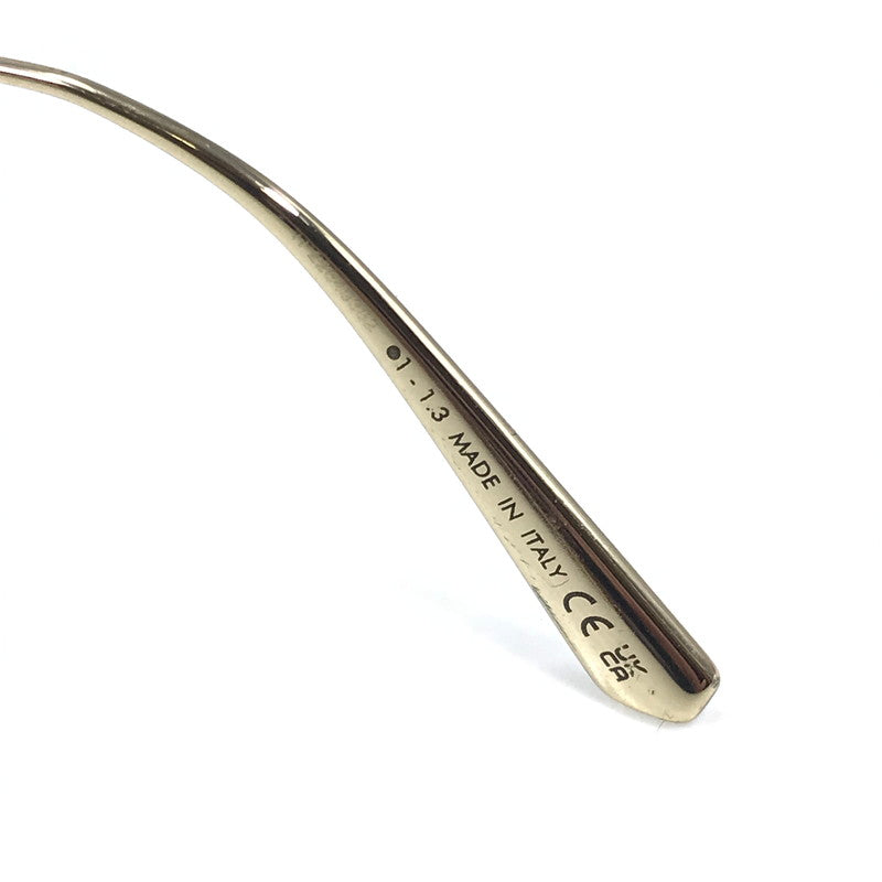 【中古品】【メンズ】 CHRISTIAN DIOR クリスチャンディオール GEM DIOR OS3F ジェム ディオール 度入り 眼鏡 アイウェア アクセサリー 203-260703-YY-24-tagh サイズ：53□21 140 カラー：ブラック/ゴールド 万代Net店