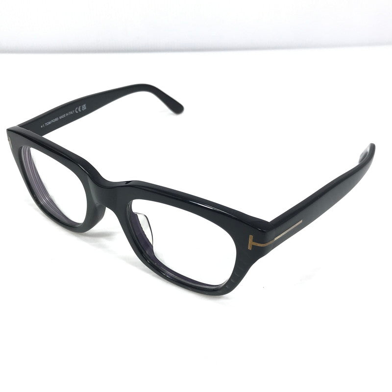 【中古品】【メンズ】 TOM FORD トムフォード EYEWEAR TF5178-F アイウェア 度入り 眼鏡 アクセサリー 203-260703-YY-21-tagh サイズ：51□21 145 カラー：ブラック 万代Net店