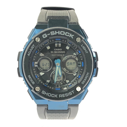 【中古品】【メンズ】 G-SHOCK ジーショック G-STEEL MID SIZE SERIES GST-W300G-1A2JF アナログ デジタル タフソーラー 腕時計 196-260629-ty-04-tagh カラー：ブラック 万代Net店