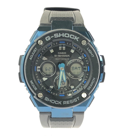 【中古品】【メンズ】 G-SHOCK ジーショック G-STEEL MID SIZE SERIES GST-W300G-1A2JF アナログ デジタル タフソーラー 腕時計 196-260629-ty-04-tagh カラー：ブラック 万代Net店