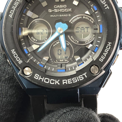 【中古品】【メンズ】 G-SHOCK ジーショック G-STEEL MID SIZE SERIES GST-W300G-1A2JF アナログ デジタル タフソーラー 腕時計 196-260629-ty-04-tagh カラー：ブラック 万代Net店