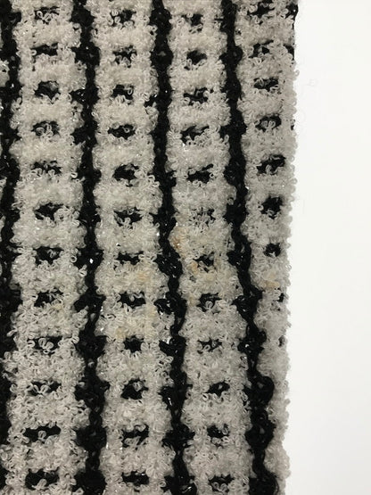 【中古品】【レディース】 CHANEL BOUTIQUE シャネル ブティック COCO MARK BUTTON KNIT CARDIGAN ココ マーク ボタン ニット カーディガン トップス 183-260621-rt-05-tagh サイズ：不明 下記参照 カラー：ホワイト/ブラック 万代Net店