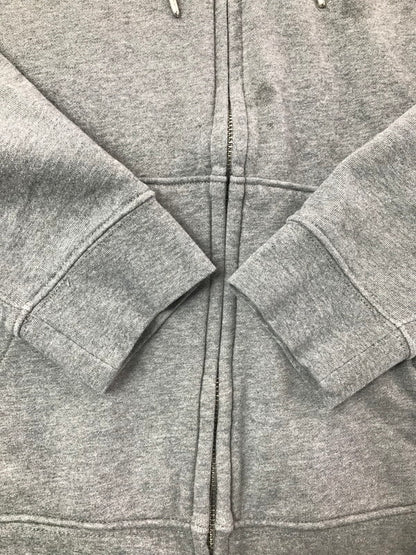 【中古品】【メンズ】 CALVIN KLEIN JEANS カルバン クライン ジーンズ MONOGRAM TERRY ZIP UP HOODIE 4RD266G モノグラム テリー ジップアップ フーディー トップス 141-260625-rt-19-tagh サイズ：L カラー：グレー 万代Net店