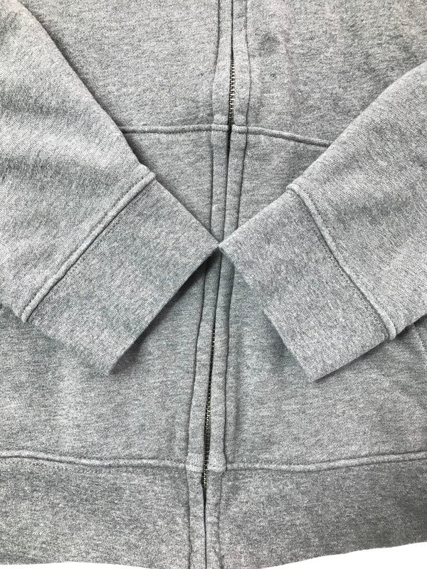 【中古品】【メンズ】 CALVIN KLEIN JEANS カルバン クライン ジーンズ MONOGRAM TERRY ZIP UP HOODIE 4RD266G モノグラム テリー ジップアップ フーディー トップス 141-260625-rt-19-tagh サイズ：L カラー：グレー 万代Net店