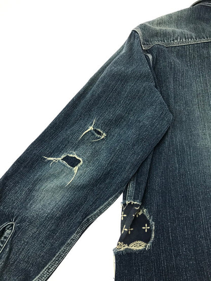 【中古品】【メンズ】 LAFAYETTE ラファイエット WASHED DENIM SHIRT デニムシャツ 長袖シャツ 142-260629-na-17-tagh サイズ：L カラー：インディゴ 万代Net店