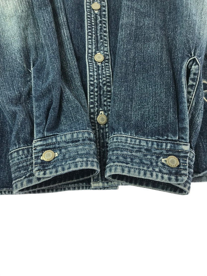 【中古品】【メンズ】 LAFAYETTE ラファイエット WASHED DENIM SHIRT デニムシャツ 長袖シャツ 142-260629-na-17-tagh サイズ：L カラー：インディゴ 万代Net店