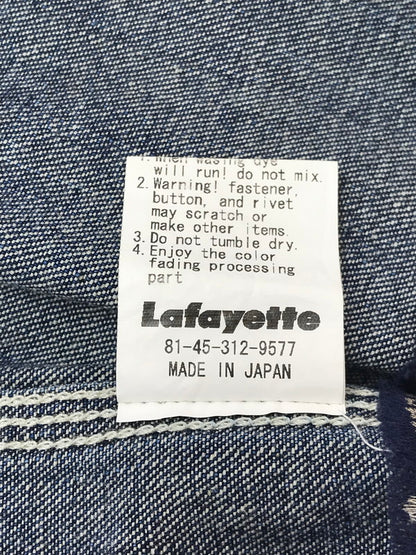 【中古品】【メンズ】 LAFAYETTE ラファイエット WASHED DENIM SHIRT デニムシャツ 長袖シャツ 142-260629-na-17-tagh サイズ：L カラー：インディゴ 万代Net店