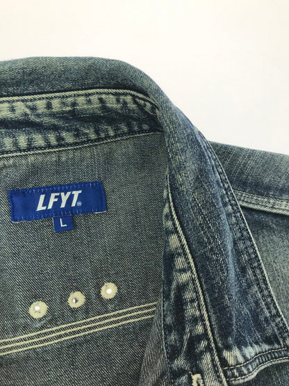 【中古品】【メンズ】 LAFAYETTE ラファイエット WASHED DENIM SHIRT デニムシャツ 長袖シャツ 142-260629-na-17-tagh サイズ：L カラー：インディゴ 万代Net店