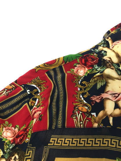 【中古品】【メンズ】 ALLY&DIA アリーアンドダイア EMMANUEL MARIA ALLOVER L/S SHIRT AD23AW003 マリア 長袖シャツ 142-260629-na-10-tagh サイズ：XL カラー：レッド系 万代Net店