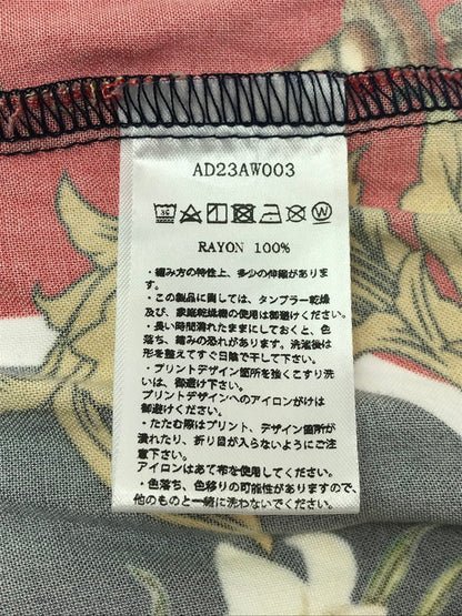 【中古品】【メンズ】 ALLY&DIA アリーアンドダイア EMMANUEL MARIA ALLOVER L/S SHIRT AD23AW003 マリア 長袖シャツ 142-260629-na-10-tagh サイズ：XL カラー：レッド系 万代Net店