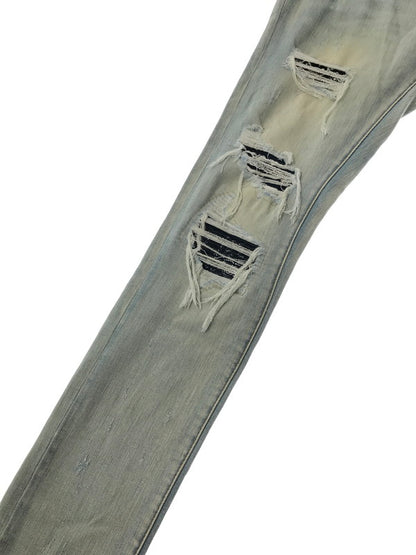 【中古品】【メンズ】 MNML ミニマル SKINNY DENIM PANTS スキニー デニム パンツ ジーンズ ボトムス 153-260709-rt-02-tag サイズ：32 カラー：ライトインディゴ 万代Net店