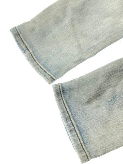 【中古品】【メンズ】 MNML ミニマル SKINNY DENIM PANTS スキニー デニム パンツ ジーンズ ボトムス 153-260709-rt-02-tag サイズ：32 カラー：ライトインディゴ 万代Net店