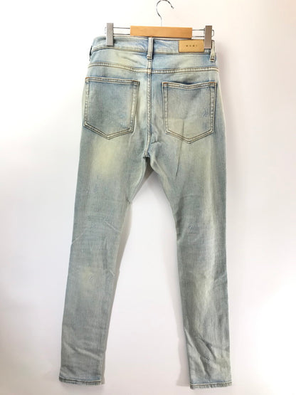 【中古品】【メンズ】 MNML ミニマル SKINNY DENIM PANTS スキニー デニム パンツ ジーンズ ボトムス 153-260709-rt-02-tag サイズ：32 カラー：ライトインディゴ 万代Net店