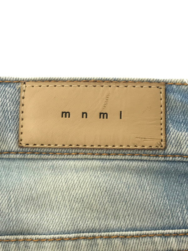 【中古品】【メンズ】 MNML ミニマル SKINNY DENIM PANTS スキニー デニム パンツ ジーンズ ボトムス 153-260709-rt-02-tag サイズ：32 カラー：ライトインディゴ 万代Net店