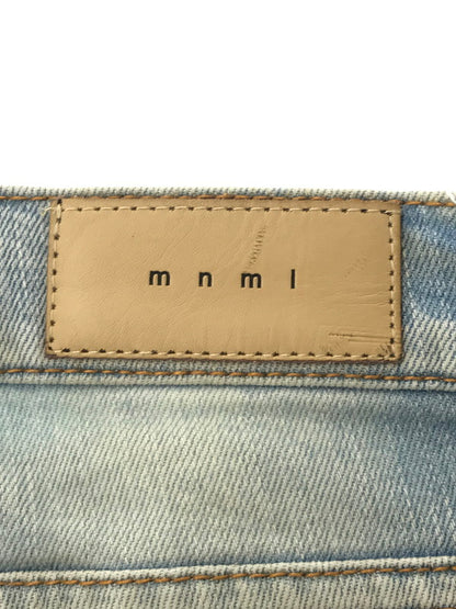 【中古品】【メンズ】 MNML ミニマル SKINNY DENIM PANTS スキニー デニム パンツ ジーンズ ボトムス 153-260709-rt-02-tag サイズ：32 カラー：ライトインディゴ 万代Net店