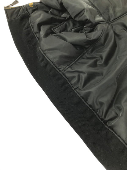 【中古品】【メンズ】 LAFAYETTE ラファイエット PATCH FLIGHT JACKET LFT18AW049 パッチ フライト ジャケット アウター 142-260703-YY-14-tagh サイズ：L カラー：ブラック 万代Net店
