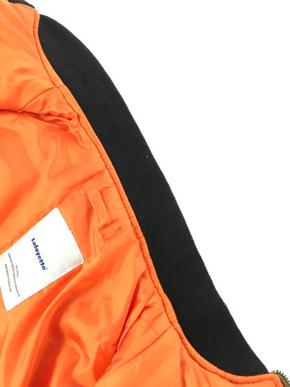 【中古品】【メンズ】 LAFAYETTE ラファイエット PATCH FLIGHT JACKET LFT18AW049 パッチ フライト ジャケット アウター 142-260703-YY-14-tagh サイズ：L カラー：ブラック 万代Net店