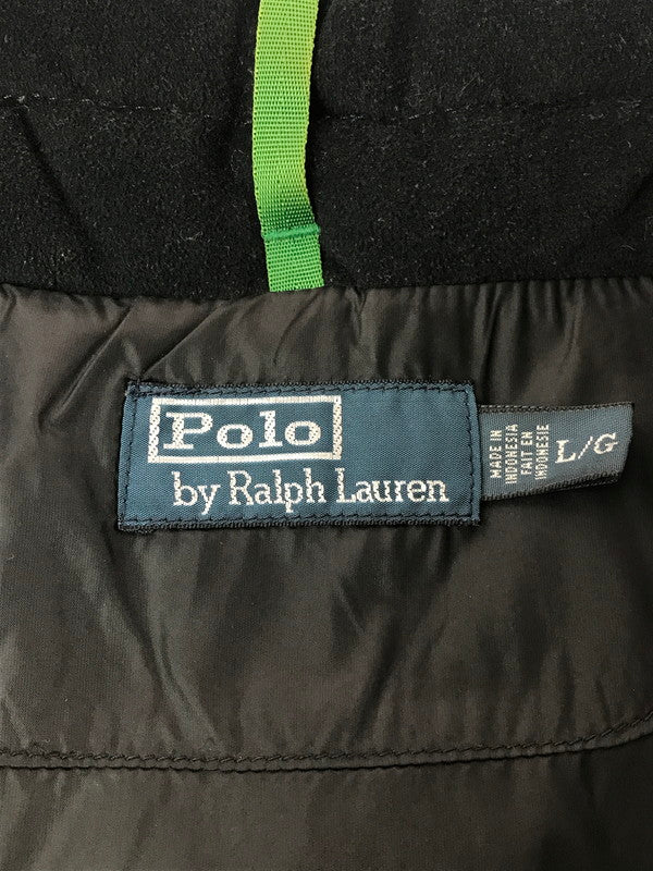 【中古品】【メンズ】 POLO RALPH LAUREN ポロ ラルフローレン 90'S DOWN VEST 90年代 ダウンベスト アウター 146-260629-na-18-tagh サイズ：L カラー：グリーン 万代Net店
