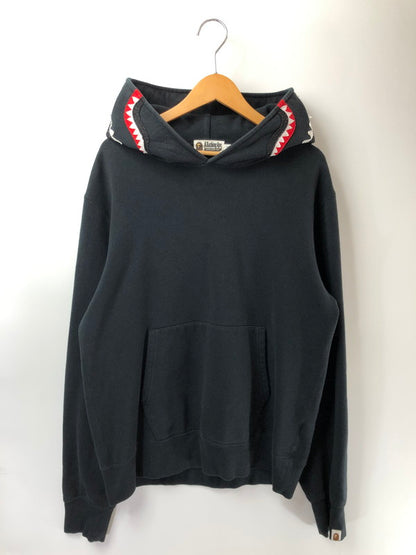【中古品】【メンズ】 A BATHING APE ア ベイシング エイプ SHARK PULLOVER HOODIE 001PPA701013X シャーク プルオーバー フーディー パーカー トップス 142-260627-rt-06-tagh サイズ：XL カラー：ブラック 万代Net店