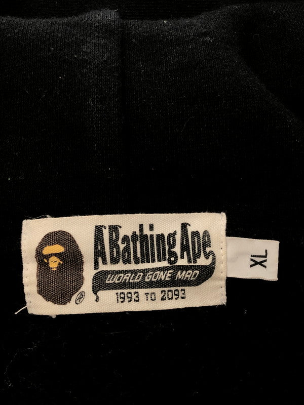 【中古品】【メンズ】 A BATHING APE ア ベイシング エイプ SHARK PULLOVER HOODIE 001PPA701013X シャーク プルオーバー フーディー パーカー トップス 142-260627-rt-06-tagh サイズ：XL カラー：ブラック 万代Net店