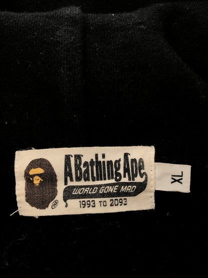 【中古品】【メンズ】 A BATHING APE ア ベイシング エイプ SHARK PULLOVER HOODIE 001PPA701013X シャーク プルオーバー フーディー パーカー トップス 142-260627-rt-06-tagh サイズ：XL カラー：ブラック 万代Net店