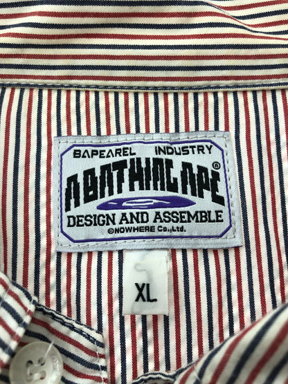 【中古品】【メンズ】 A BATHING APE ア ベイシング エイプ S/S SHIRT 1910-131-038 ショートスリーブ シャツ 半袖シャツ トップス 142-260628-rt-20-tagh カラー：マルチカラー 万代Net店