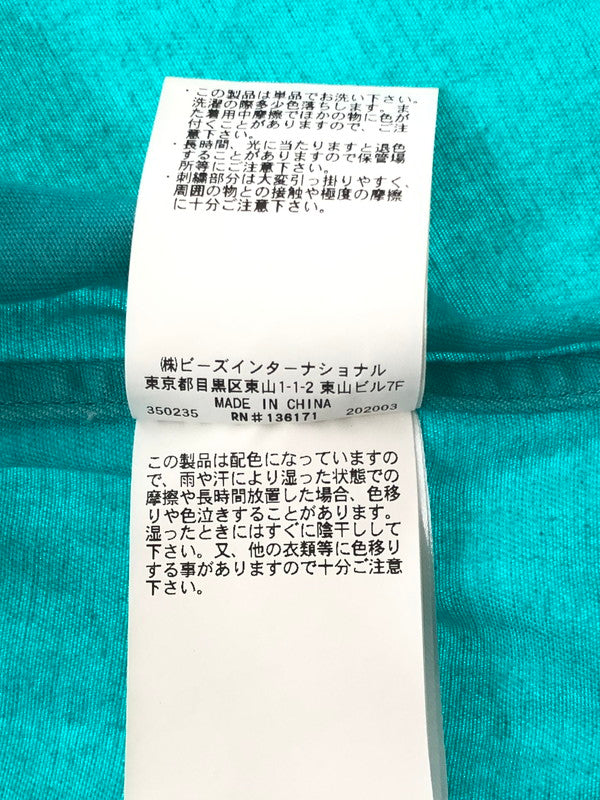 【中古品】【メンズ】 XLARGE エクストララージ SS OPEN COLLAR SHIRT 101202014007 ショートスリーブ オープンカラー シャツ 開襟シャツ トップス 142-260627-rt-04-tagh サイズ：L カラー：ターコイズ 万代Net店
