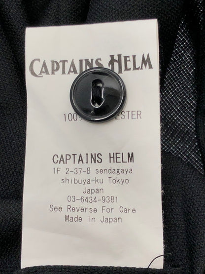 【中古品】【メンズ】 CAPTAINS HELM キャプテンズ ヘルム SS SHIRT ペイズリー柄 ショートスリーブ シャツ トップス 142-260627-rt-03-tagh サイズ：L カラー：ブラック 万代Net店