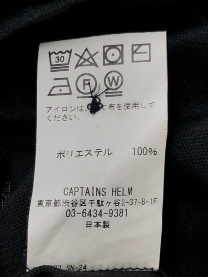 【中古品】【メンズ】 CAPTAINS HELM キャプテンズ ヘルム SS SHIRT ペイズリー柄 ショートスリーブ シャツ トップス 142-260627-rt-03-tagh サイズ：L カラー：ブラック 万代Net店