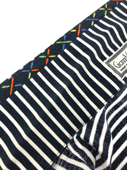 【中古品】【メンズ】 GIANNI VERSACE ジャンニ ヴェルサーチ L/S SHIRT ロング スリーブ シャツ トップス イタリア製 141-260702-rt-13-tag サイズ：46 カラー：ブラック 万代Net店