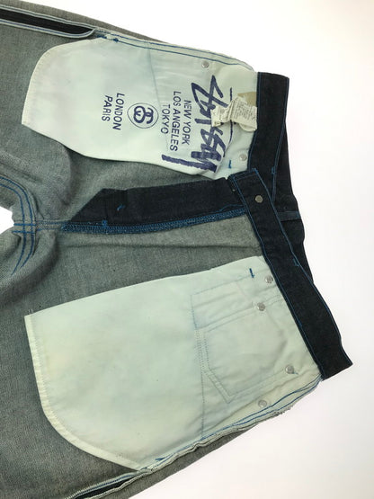 【中古品】【メンズ】 STUSSY ステューシー × LEVI'S リーバイス PCL16B SS505 DENIM PANTS デニムパンツ ボトムス 153-260707-na-19-tagh サイズ：W34 L32 カラー：インディゴ 万代Net店
