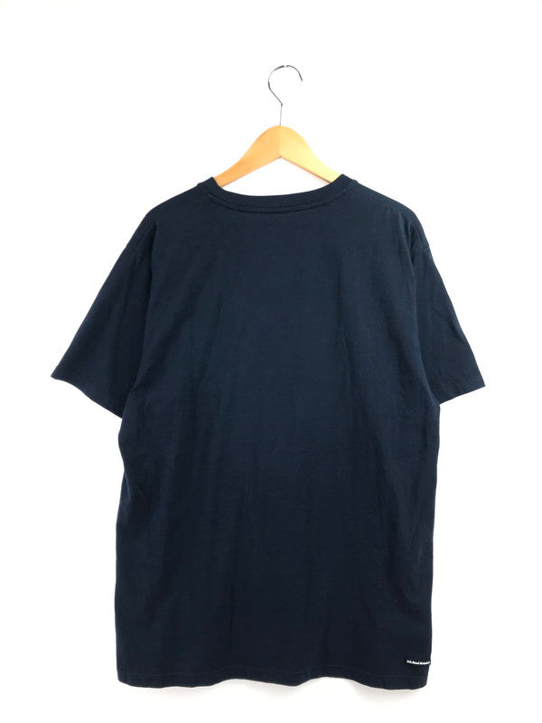【中古品】【メンズ】 F.C.R.B. エフシーアールビー CAMOUFLAGE BOX LOGO TEE 222076 カモフラージュ ボックスロゴ Tシャツ 半袖Tシャツ 142-260629-na-06-tagh サイズ：XL カラー：ネイビー 万代Net店