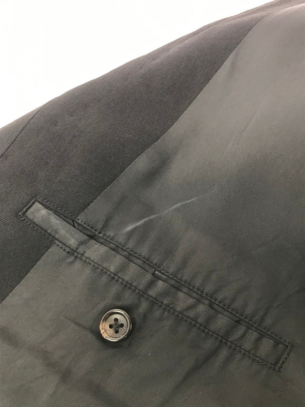 【現状渡し品】【メンズ】 YOHJI YAMAMOTO POUR HOMME ヨウジヤマモトプールオム HT-J01-103 WOOL TAILORED JACKET ウール テーラードジャケット 140-260629-na-23-tagh サイズ：2 カラー：ブラック 万代Net店