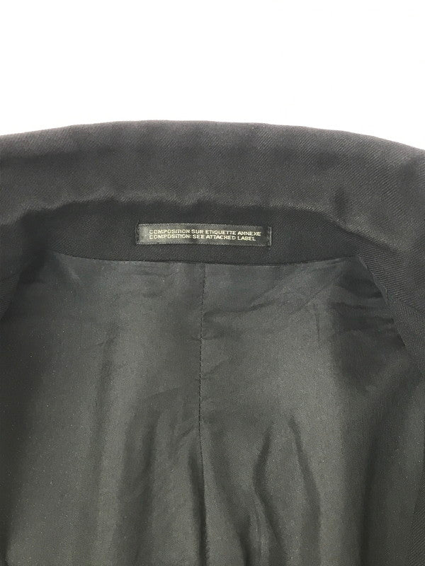 【現状渡し品】【メンズ】 YOHJI YAMAMOTO POUR HOMME ヨウジヤマモトプールオム HT-J01-103 WOOL TAILORED JACKET ウール テーラードジャケット 140-260629-na-23-tagh サイズ：2 カラー：ブラック 万代Net店