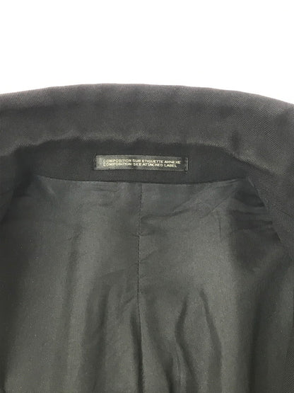 【現状渡し品】【メンズ】 YOHJI YAMAMOTO POUR HOMME ヨウジヤマモトプールオム HT-J01-103 WOOL TAILORED JACKET ウール テーラードジャケット 140-260629-na-23-tagh サイズ：2 カラー：ブラック 万代Net店