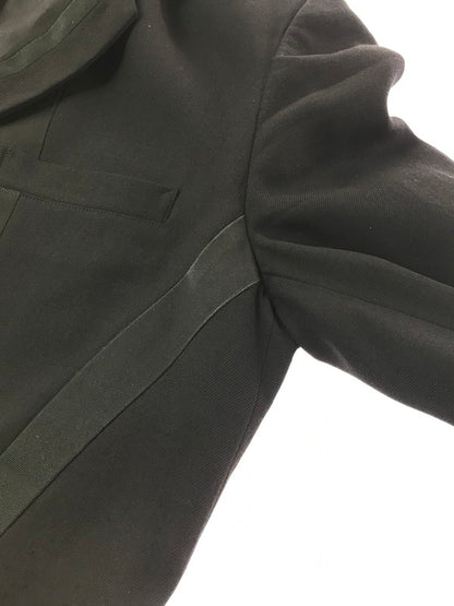【現状渡し品】【メンズ】 YOHJI YAMAMOTO POUR HOMME ヨウジヤマモトプールオム HT-J01-103 WOOL TAILORED JACKET ウール テーラードジャケット 140-260629-na-23-tagh サイズ：2 カラー：ブラック 万代Net店