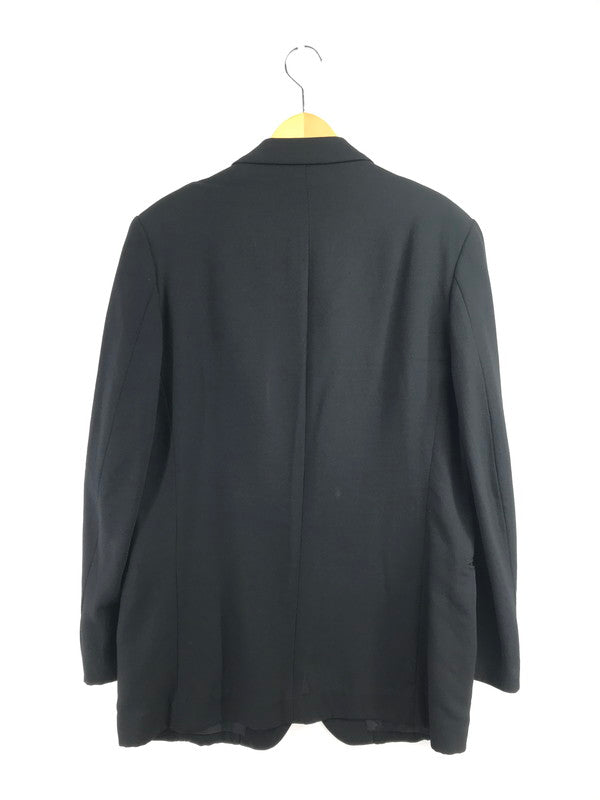 【現状渡し品】【メンズ】 YOHJI YAMAMOTO POUR HOMME ヨウジヤマモトプールオム HT-J01-103 WOOL TAILORED JACKET ウール テーラードジャケット 140-260629-na-23-tagh サイズ：2 カラー：ブラック 万代Net店