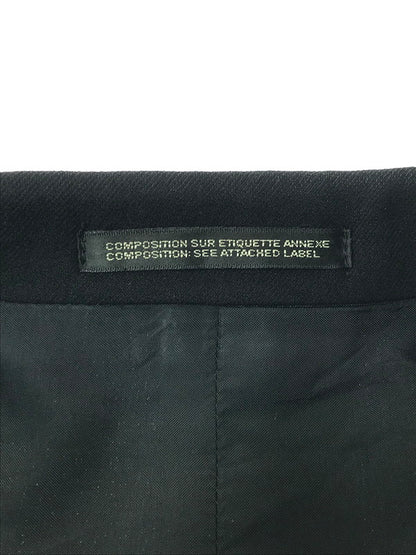 【現状渡し品】【メンズ】 YOHJI YAMAMOTO POUR HOMME ヨウジヤマモトプールオム HT-J01-103 WOOL TAILORED JACKET ウール テーラードジャケット 140-260629-na-23-tagh サイズ：2 カラー：ブラック 万代Net店
