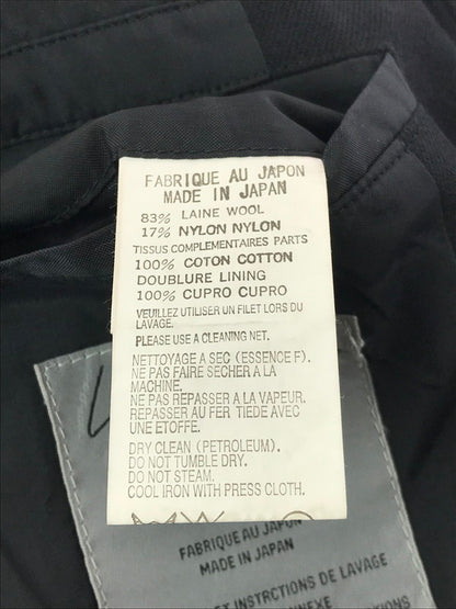 【現状渡し品】【メンズ】 YOHJI YAMAMOTO POUR HOMME ヨウジヤマモトプールオム HT-J01-103 WOOL TAILORED JACKET ウール テーラードジャケット 140-260629-na-23-tagh サイズ：2 カラー：ブラック 万代Net店