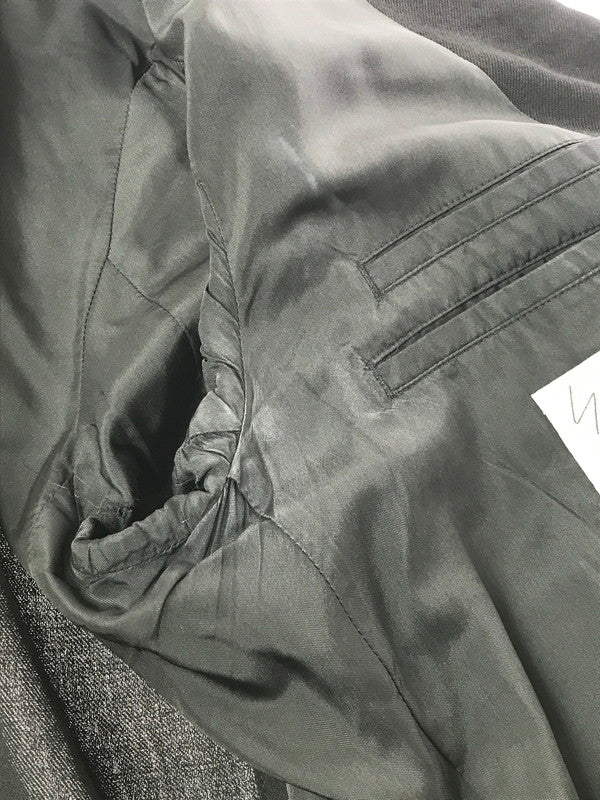 【現状渡し品】【メンズ】 YOHJI YAMAMOTO POUR HOMME ヨウジヤマモトプールオム HT-J01-103 WOOL TAILORED JACKET ウール テーラードジャケット 140-260629-na-23-tagh サイズ：2 カラー：ブラック 万代Net店