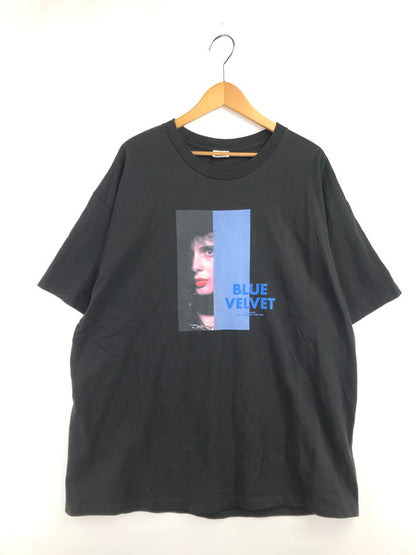 【中古品】【メンズ】 BLUE VELVET ブルーベルベット × WEBER ウェバー S/S PRINT TEE プリント Tシャツ 半袖Tシャツ 147-260629-na-04-tagh サイズ：XXL カラー：ブラック 万代Net店