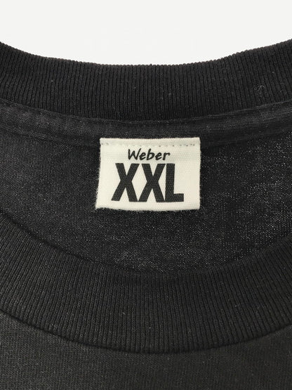 【中古品】【メンズ】 BLUE VELVET ブルーベルベット × WEBER ウェバー S/S PRINT TEE プリント Tシャツ 半袖Tシャツ 147-260629-na-04-tagh サイズ：XXL カラー：ブラック 万代Net店