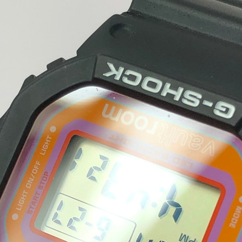 【中古品】【メンズ】 G-SHOCK × VAULTROOM ジーショック × ボルトルーム DIGITAL DW-5600VR26-1JR デジタル クォーツ 腕時計 196-260629-ty-01-tagh カラー：ブラック 万代Net店