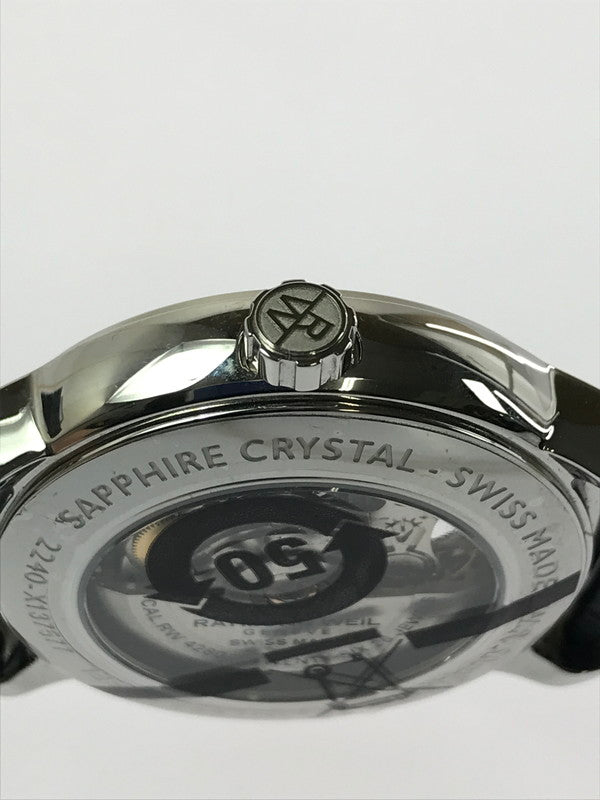 【中古美品】【メンズ】 RAYMOND WEIL レイモンド ウェイル MAESTRO AUTOMATIC WATCH 2240-STC-J0508 マエストロ オートマチック ウォッチ 自動巻き アナログ 腕時計 195-260621-rt-21-tagh カラー：シルバー 万代Net店