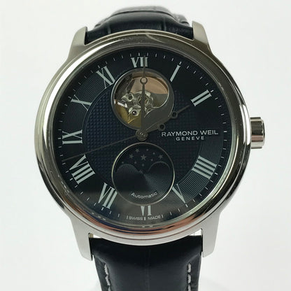 【中古美品】【メンズ】 RAYMOND WEIL レイモンド ウェイル MAESTRO AUTOMATIC WATCH 2240-STC-J0508 マエストロ オートマチック ウォッチ 自動巻き アナログ 腕時計 195-260621-rt-21-tagh カラー：シルバー 万代Net店