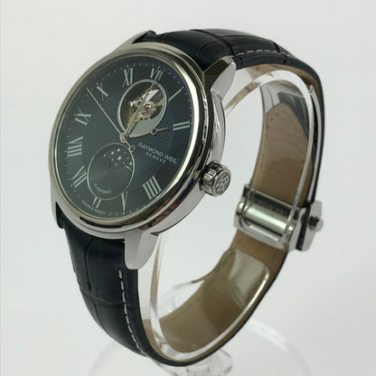 【中古美品】【メンズ】 RAYMOND WEIL レイモンド ウェイル MAESTRO AUTOMATIC WATCH 2240-STC-J0508 マエストロ オートマチック ウォッチ 自動巻き アナログ 腕時計 195-260621-rt-21-tagh カラー：シルバー 万代Net店
